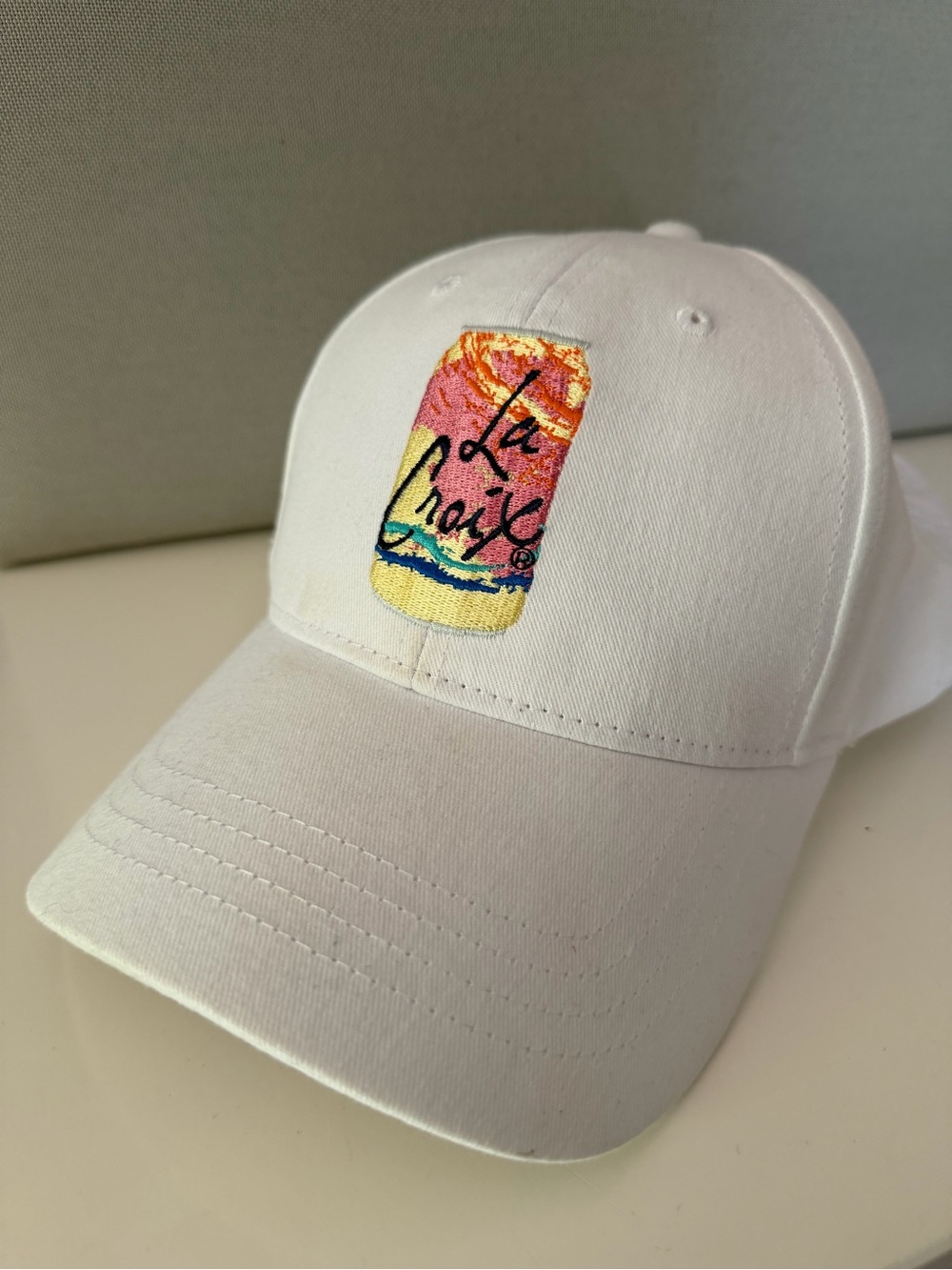 La Croix Adjustable White Baseball Hat